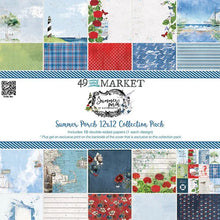 Load image into Gallery viewer, 49 and Market Summer Porch Collection 12x12 Collection Pack (SP-27549)
