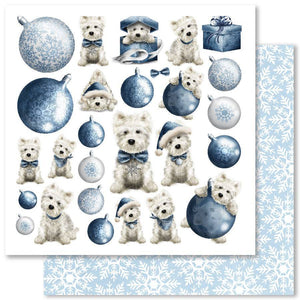 Paper Rose Snuggly Christmas Collection 12x12 Paper Pack (27556)