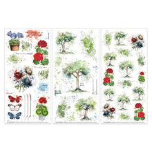 Load image into Gallery viewer, 49 and Market Summer Porch Collection Botanical Rub Ons (SP-27761)
