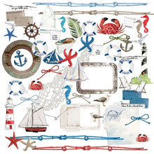 Load image into Gallery viewer, 49 and Market Summer Porch Collection Laser Cuts By Sea (SP-27792)
