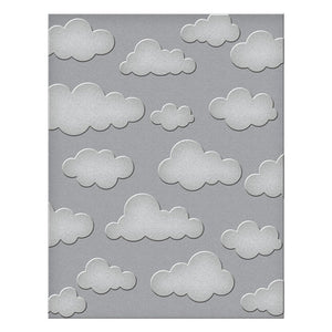 Spellbinders Paper Arts Detailed Embossing Folder Head in the Clouds (SES-028)