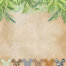 Load image into Gallery viewer, Scrapbook Customs 12x12 Scrapbook Paper Magical Safari Paper (30509)
