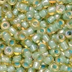 Japanese Seed Bead Tube 6/0 Topaz C/L 356F