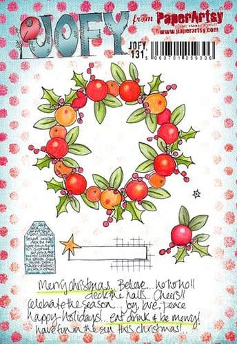 PaperArtsy Rubber Stamp Set This Christmas designed by Jo Firth-Young  (JOFY131)