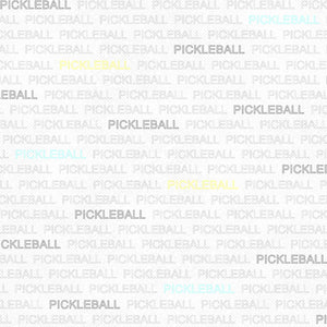 Scrapbook Customs 12x12 Scrapbook Paper Pickleball Addict 1 Paper (39612)