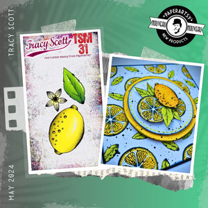 Paperartsy Tracy Scott Mini Stamp Lemon (TSM31)