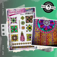 Load image into Gallery viewer, PaperArtsy Stamp Set Tiles by Tracy Scott (TS090)
