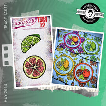 Load image into Gallery viewer, Paperartsy Tracy Scott Mini Stamp Slice &amp; Wedge (TSM32)
