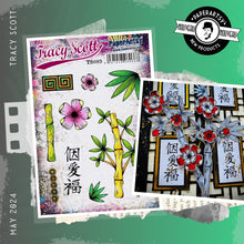 Load image into Gallery viewer, PaperArtsy Stamp Set Bamboo by Tracy Scott (TS089)
