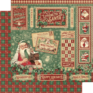 Graphic 45 Letters to Santa 12x12 Collection Pack (4502697)