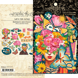 Graphic 45 Let's Get Artsy Collection Ephemera Pack (4502757)