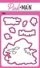 Load image into Gallery viewer, Pink &amp; Main Stamp &amp; Die Set August Pup (PNM552)
