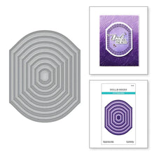 Load image into Gallery viewer, Spellbinders Paper Arts Cutting Dies Mirrored Arch Labels (S5-613)
