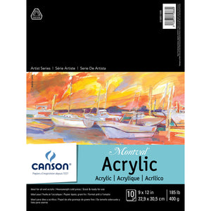 Canson Montval Acrylic Pad 9x12 (702-6220)