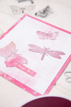 Load image into Gallery viewer, Sizzix® Framelits Die &amp; Stamp Set Engraved Wings by 49 and Market (666633)
