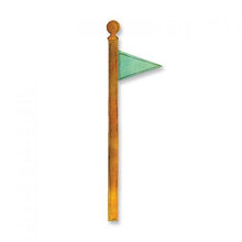 Load image into Gallery viewer, Sizzix Sizzlits Decorative Strip Die Flagpole w/Lantern &amp; Sign by Karen Burniston (657792)
