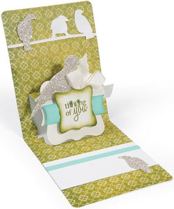 Sizzix Pop 'n Cuts Insert Die Label 3-D Pop Up designed by Karen Burniston (657798)