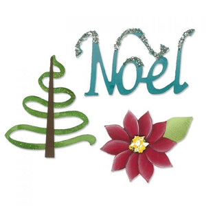 Sizzix Sizzlits Die Set Noel by Karen Burniston (658033)