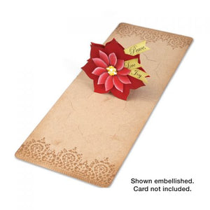 Sizzix Pop 'n Cuts Insert 3-D Poinsettia Flower by Karen Burniston (658044)