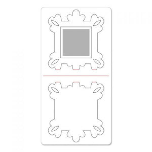 Sizzix Pop 'n Cuts Insert 3-D Square Ornate Frame by Karen Burniston (658045)