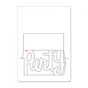 Sizzix Pop 'n Cuts Insert 3-D Party Phrase by Karen Burniston (658047)