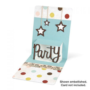 Sizzix Pop 'n Cuts Insert 3-D Party Phrase by Karen Burniston (658047)