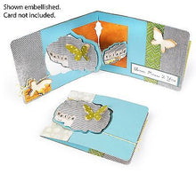 Load image into Gallery viewer, Sizzix Pop &#39;n Cuts Insert 3-D Label Window by Karen Burniston (658372)
