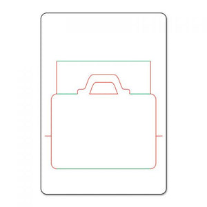 Sizzix Pop 'n Cuts Insert Die Suitcase 3-D Pop Up designed by Karen Burniston (658377)