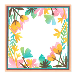 Sizzix Layered Stencils Botanical Border (666520)