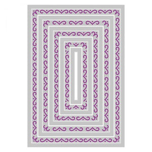 Sizzix® Framelits Die Set Fanciful Framelits Renee Deco Rectangles (666553)