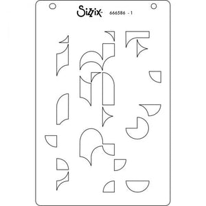 Sizzix A6 Layered Stencil Around the Block (666586)