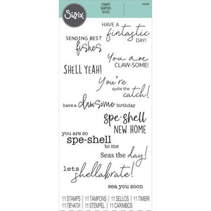 Sizzix Clear Stamp Set Seas the Day (666668)