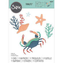 Load image into Gallery viewer, Sizzix Thinlits Die Set Ocean Medley (666674)
