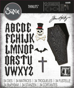 Sizzix Thinlits Vault Coffin Box (666680)