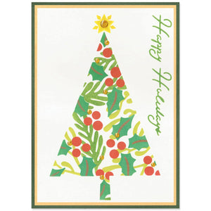 Sizzix A6 Layered Stencils 4PK Cosmopolitan Christmas Happy Holidays By Stacey Parke