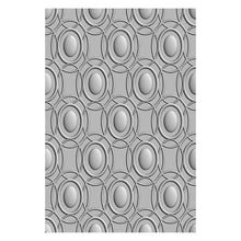 Load image into Gallery viewer, Sizzix 3-D Textured Impressions Embossing Folder Cosmopolitan Golden Rings By Stacey Park
