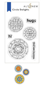 Altenew Clear Stamp Set Circle Delights (ALT7208)