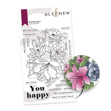 Load image into Gallery viewer, Altenew Bold Bouquet Stamp &amp; Die Set (ALT7683)
