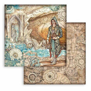 Stamperia Sir Vagabond in Fantasy World Collection 12x12 Paper Pack (SBBL148)