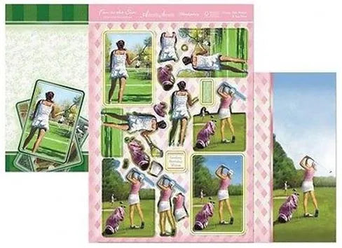 Hunkydory Crafts Fun In The Sun Game, Set, Match, & Tee Time Set (FUN905)