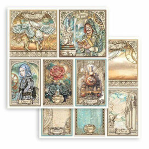 Stamperia Sir Vagabond in Fantasy World Collection 8x8 Paper Pack (SBBS98)