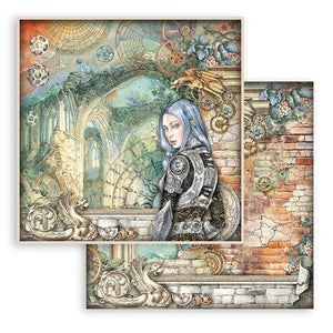 Stamperia Sir Vagabond in Fantasy World Collection 8x8 Paper Pack (SBBS98)