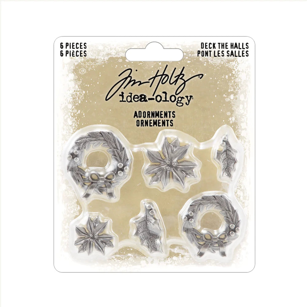 Tim Holtz idea-ology 2023 Christmas Adornment Deck the Halls (TH94354)