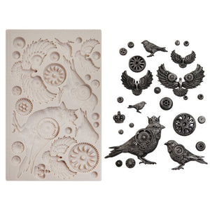 Finnabair Imaginarium Molds Clockwork Sparrows (969493)