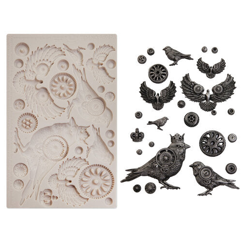 Finnabair Imaginarium Molds Clockwork Sparrows (969493)