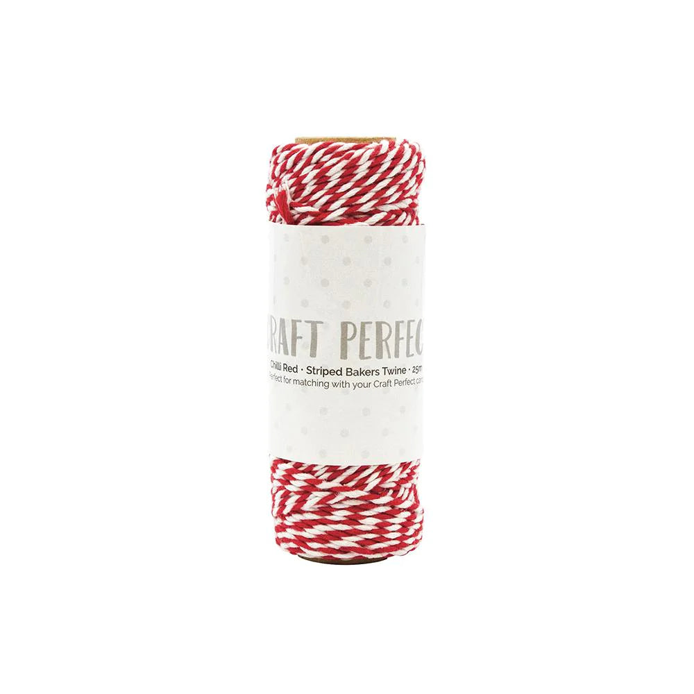 Craft Perfect Baker's Twine Chili Red (9984E)