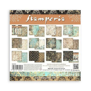 Stamperia Sir Vagabond in Fantasy World Collection 8x8 Backgrounds Paper Pack (SBBS99)