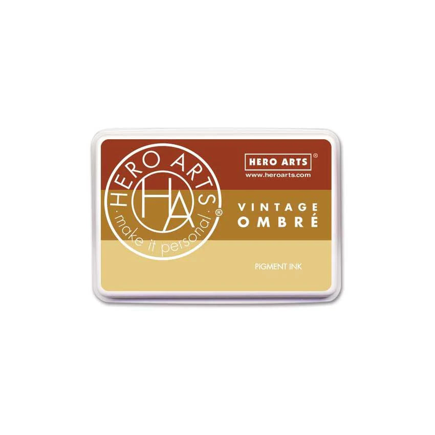 Hero Arts Vintage Ombre Ink Pad Metallic Rust (AF346)