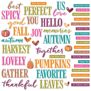 49 & Market Art Options Spice Chipboard Word Set (AOS-25415)