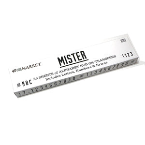 49 & Market Mister Rub Ons (ARO-29178)